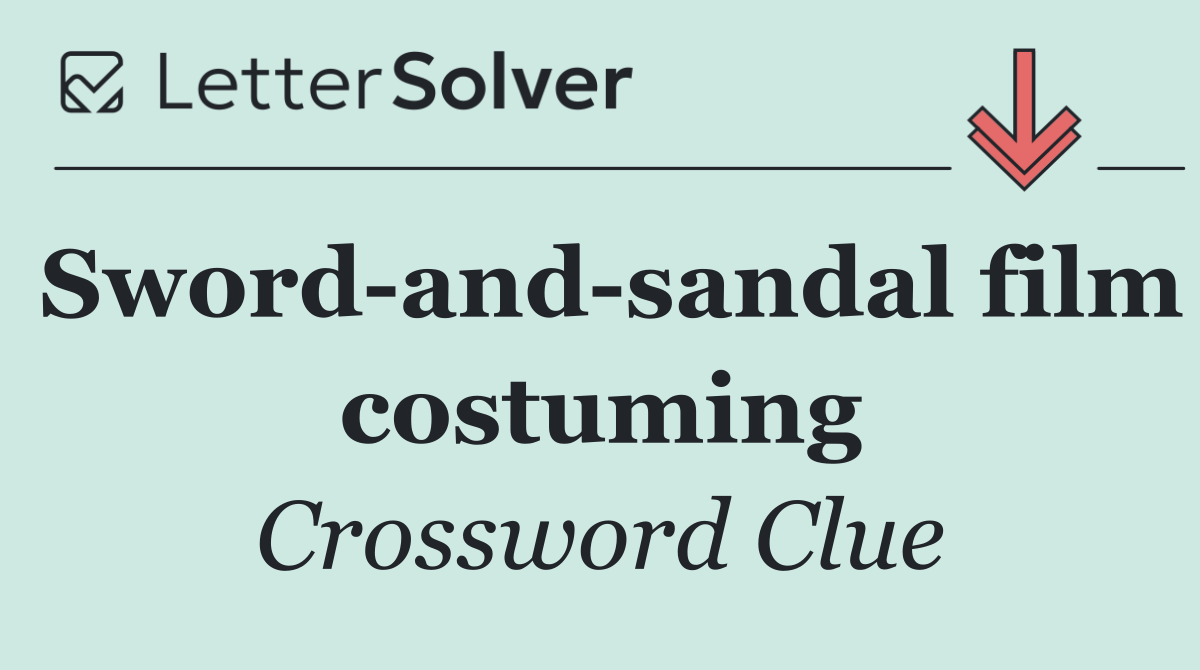 Sword and sandal film costuming