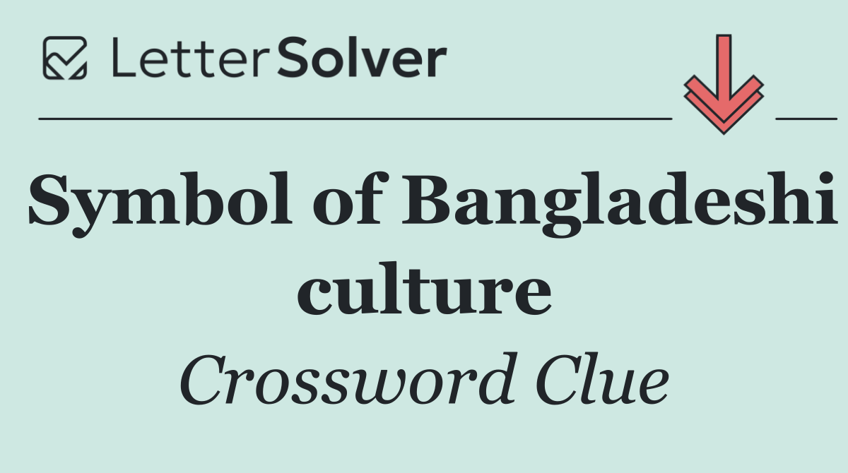 Symbol of Bangladeshi culture