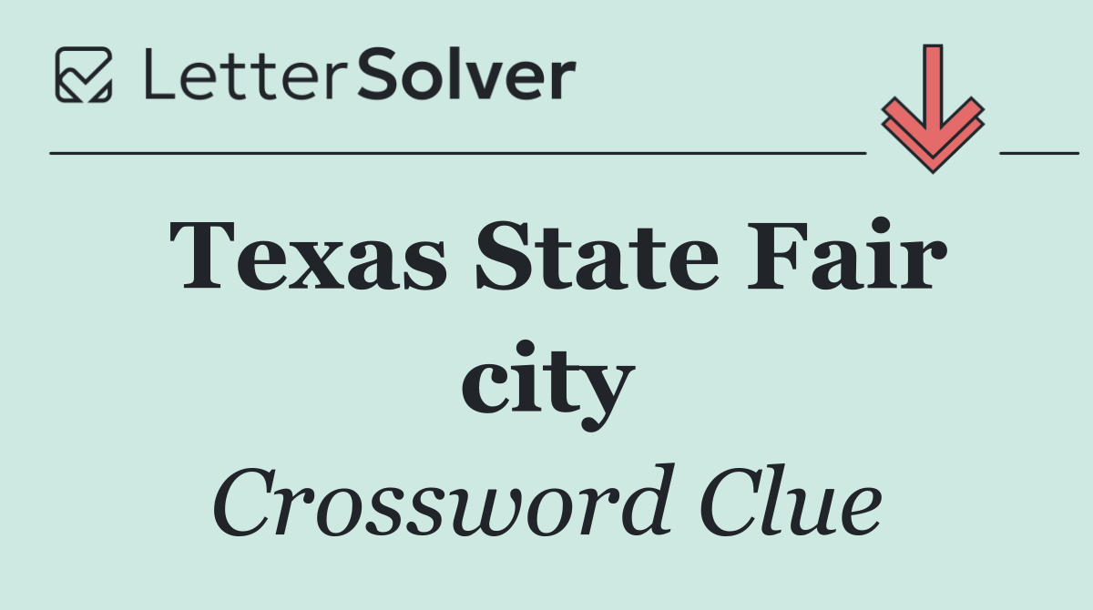 Texas State Fair city