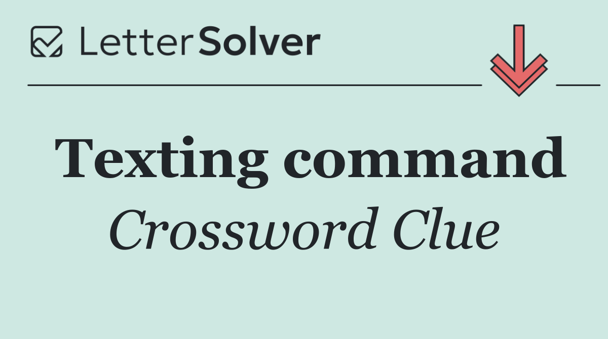 Texting command