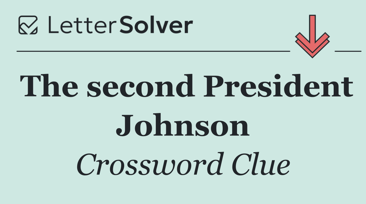 The second President Johnson