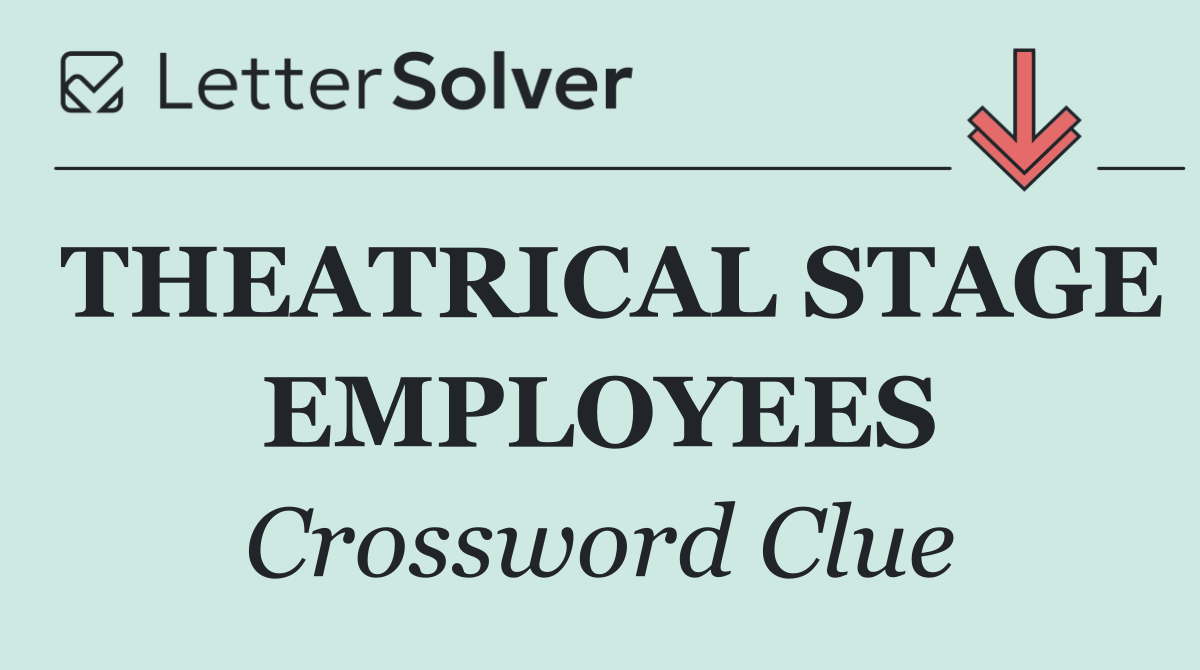 THEATRICAL STAGE EMPLOYEES