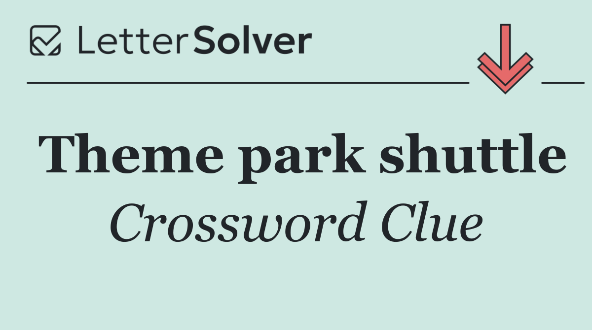 Theme park shuttle