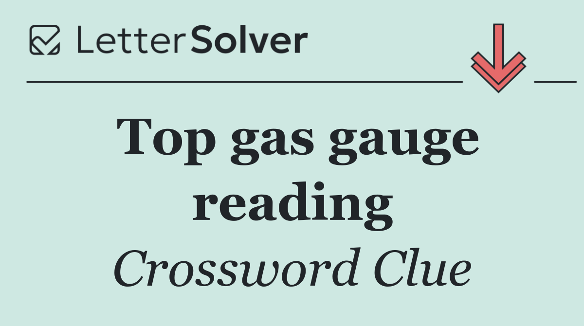 Top gas gauge reading