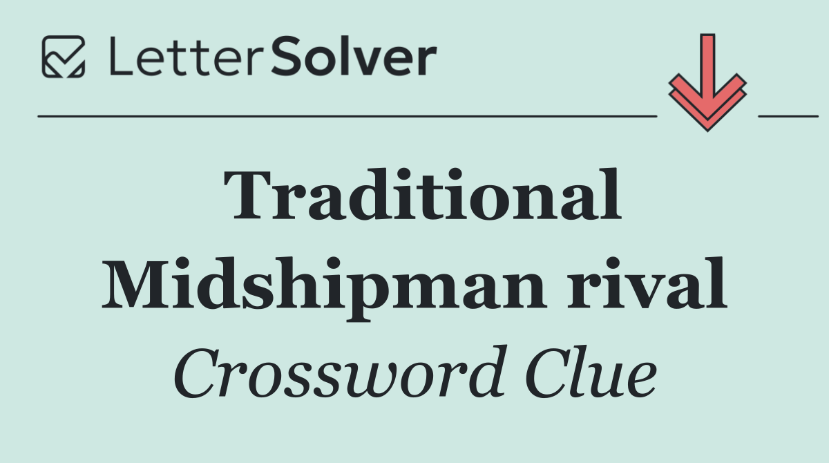 Traditional Midshipman rival