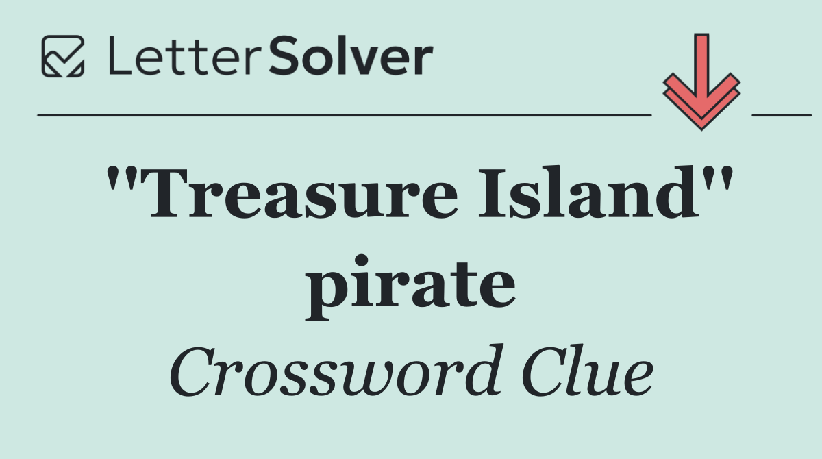 ''Treasure Island'' pirate