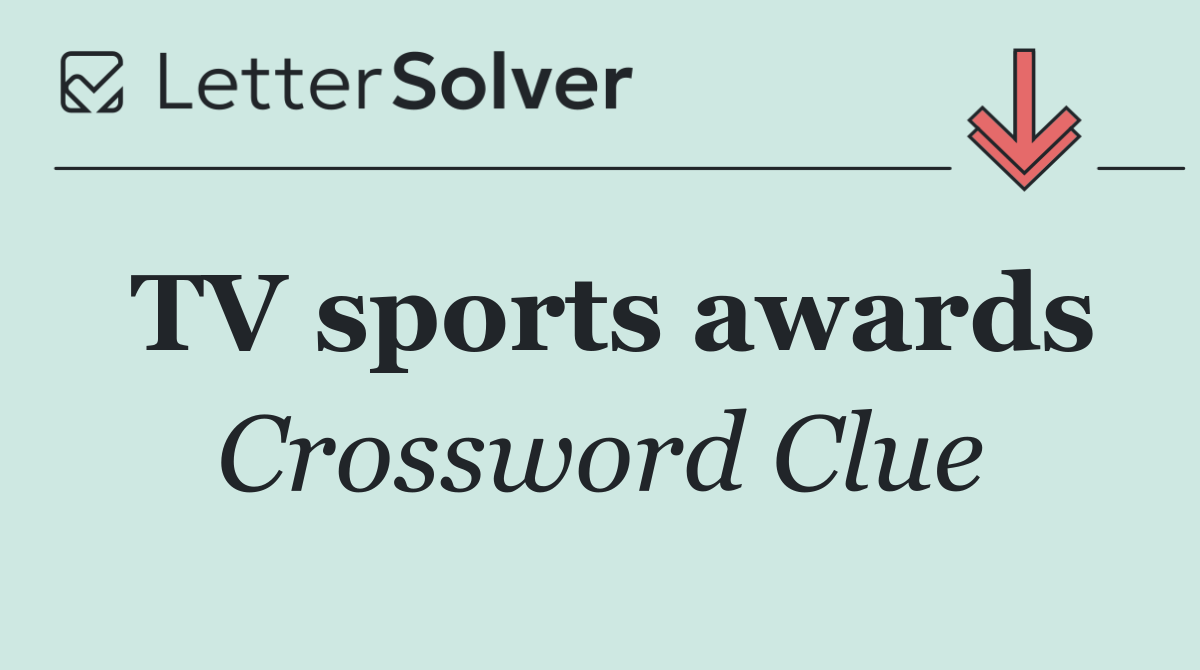 TV sports awards