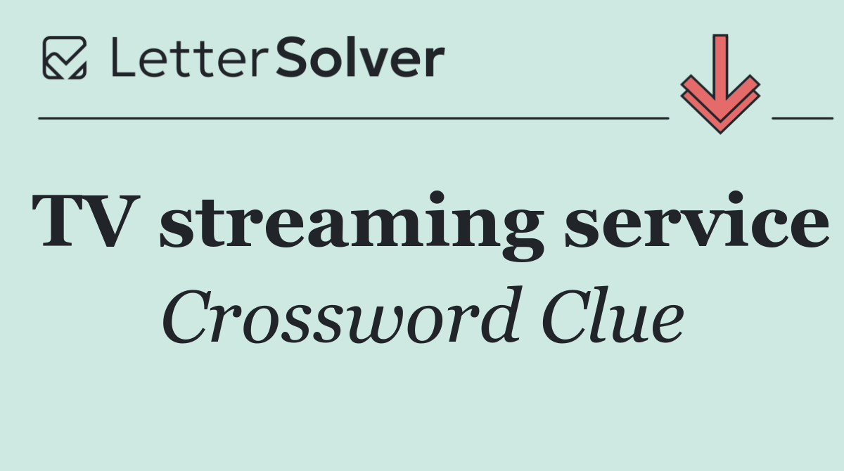 TV streaming service