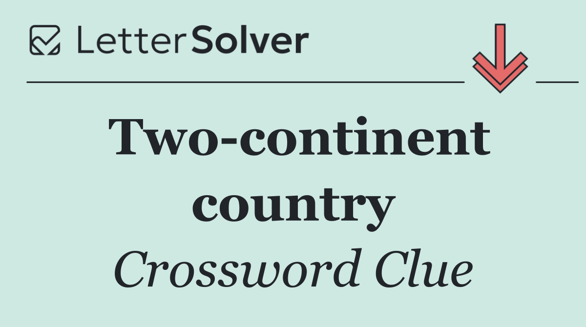 Two continent country