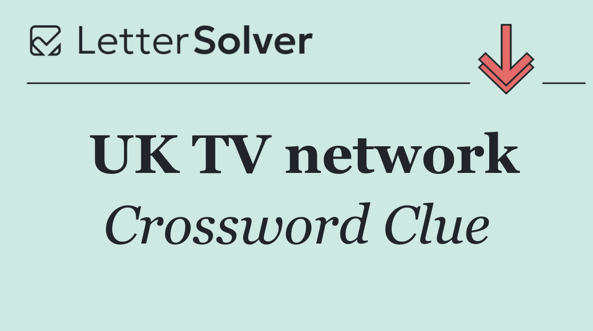 UK TV network