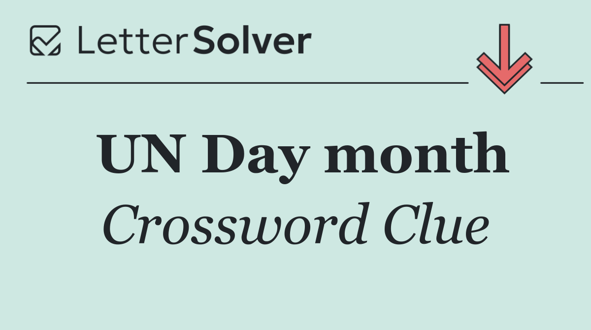UN Day month