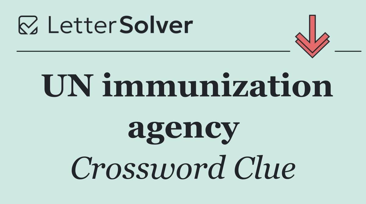 UN immunization agency