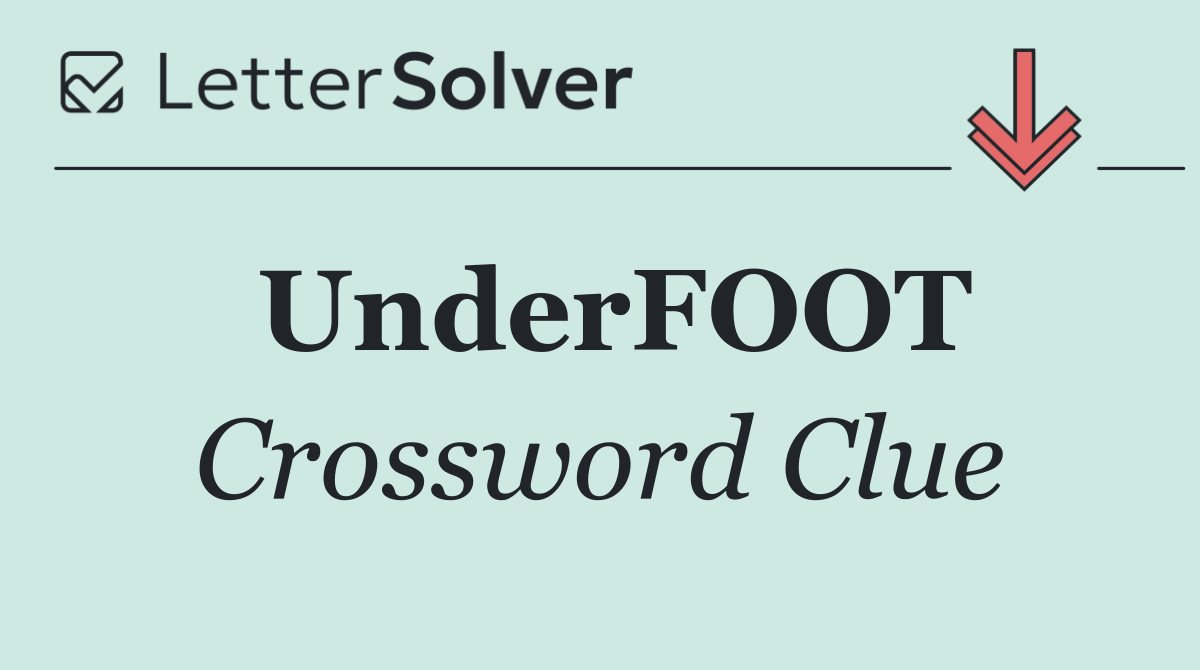UnderFOOT