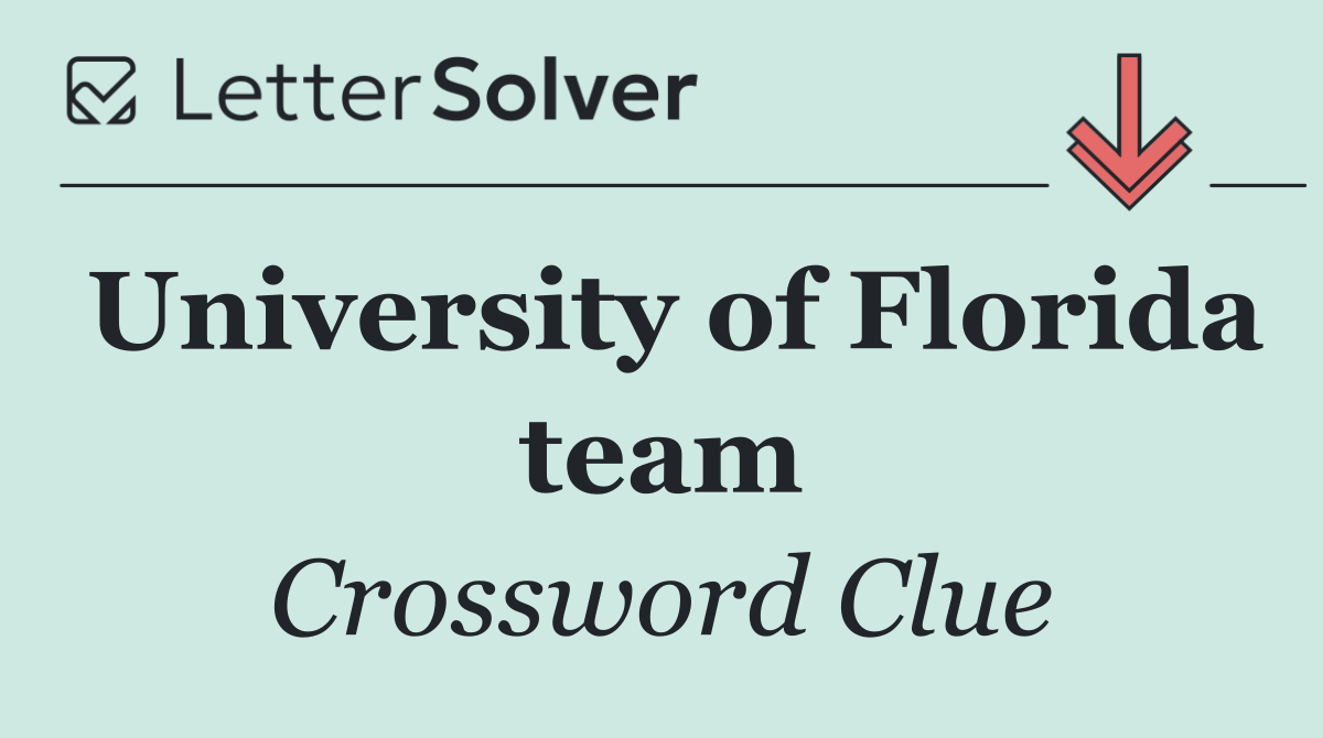 University of Florida team