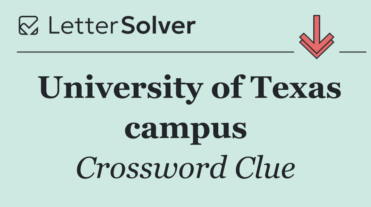 University of Texas campus