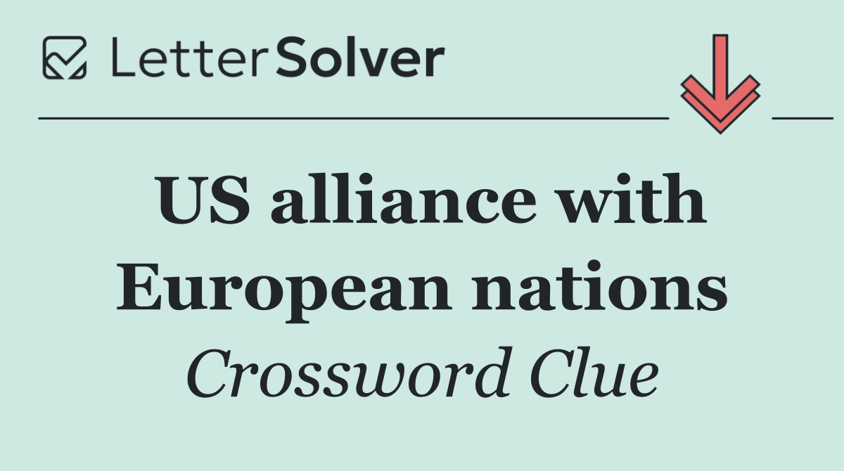 US alliance with European nations