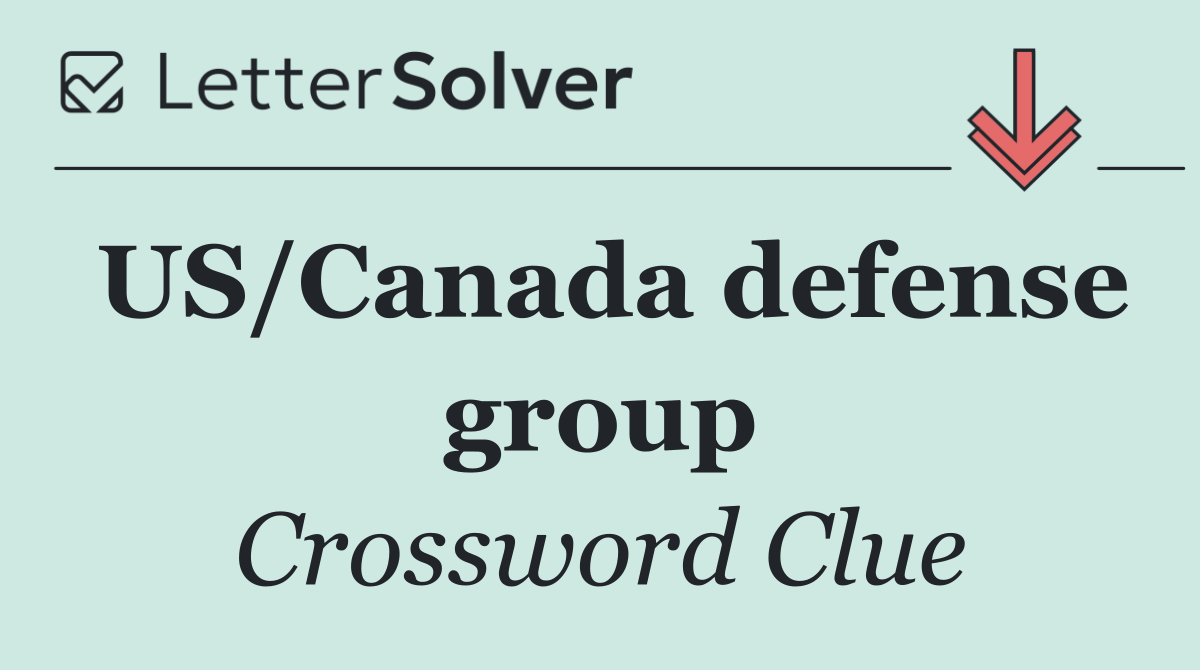 US/Canada defense group