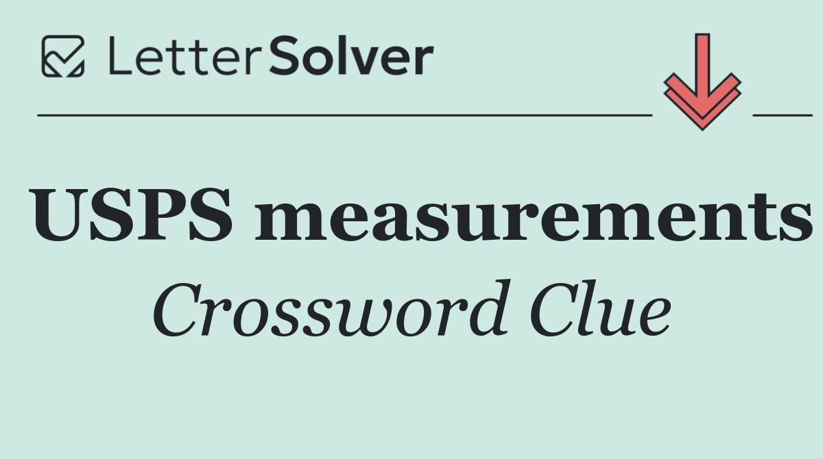 USPS measurements