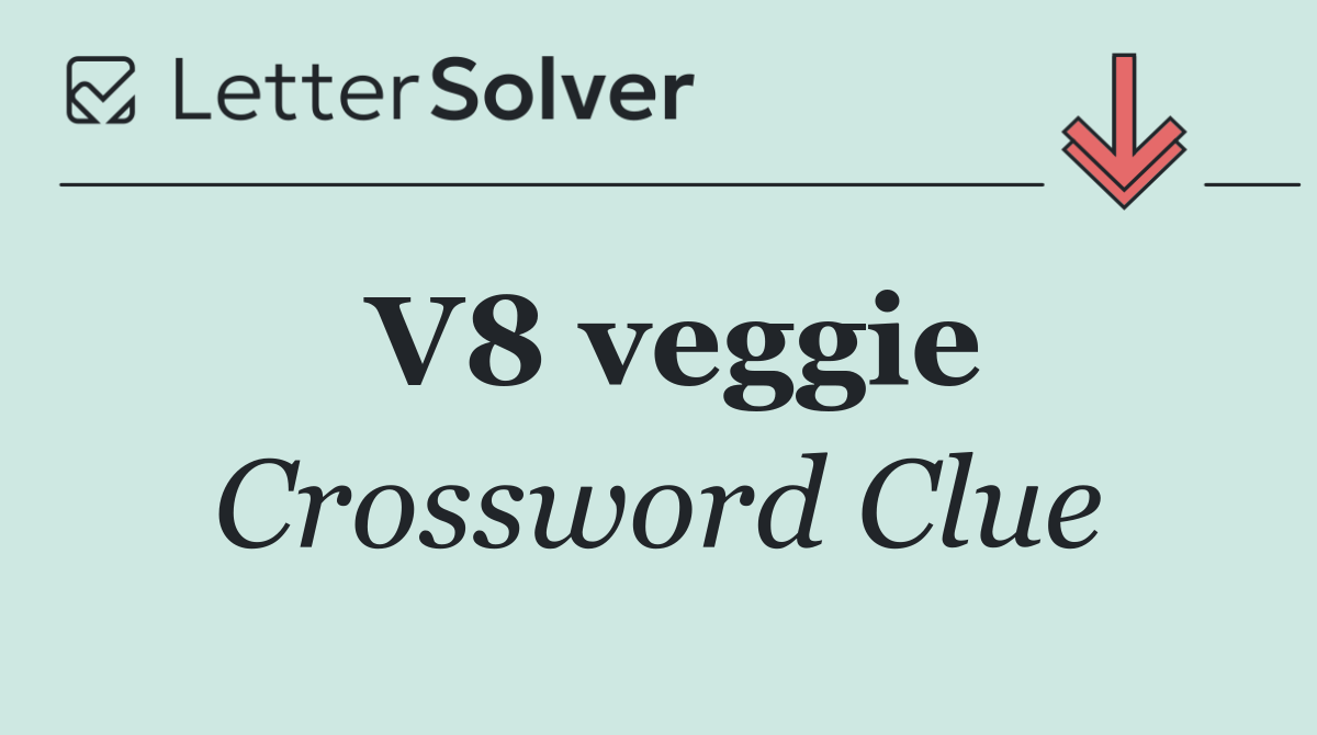 V8 veggie