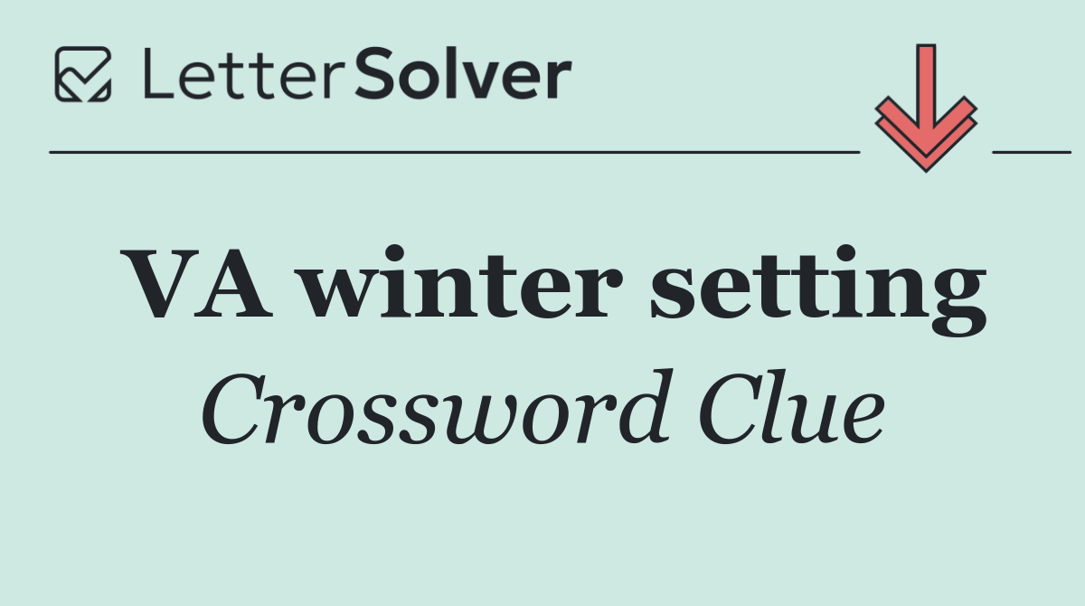 VA winter setting
