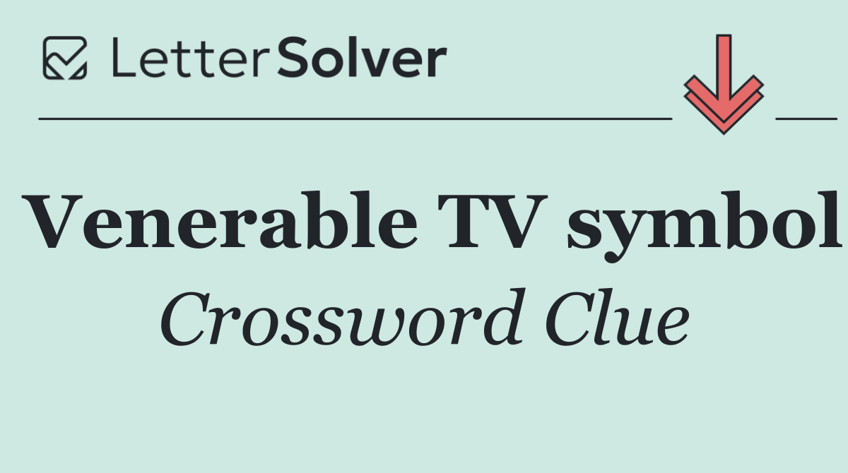 Venerable TV symbol
