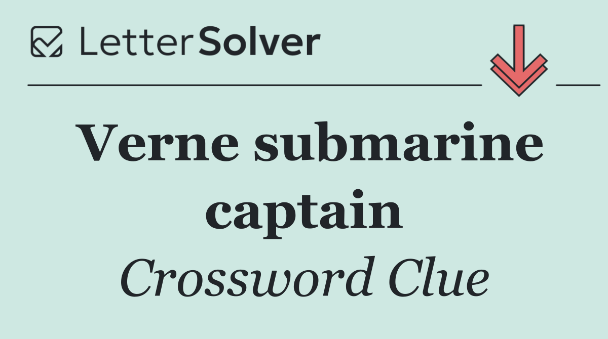 Verne submarine captain