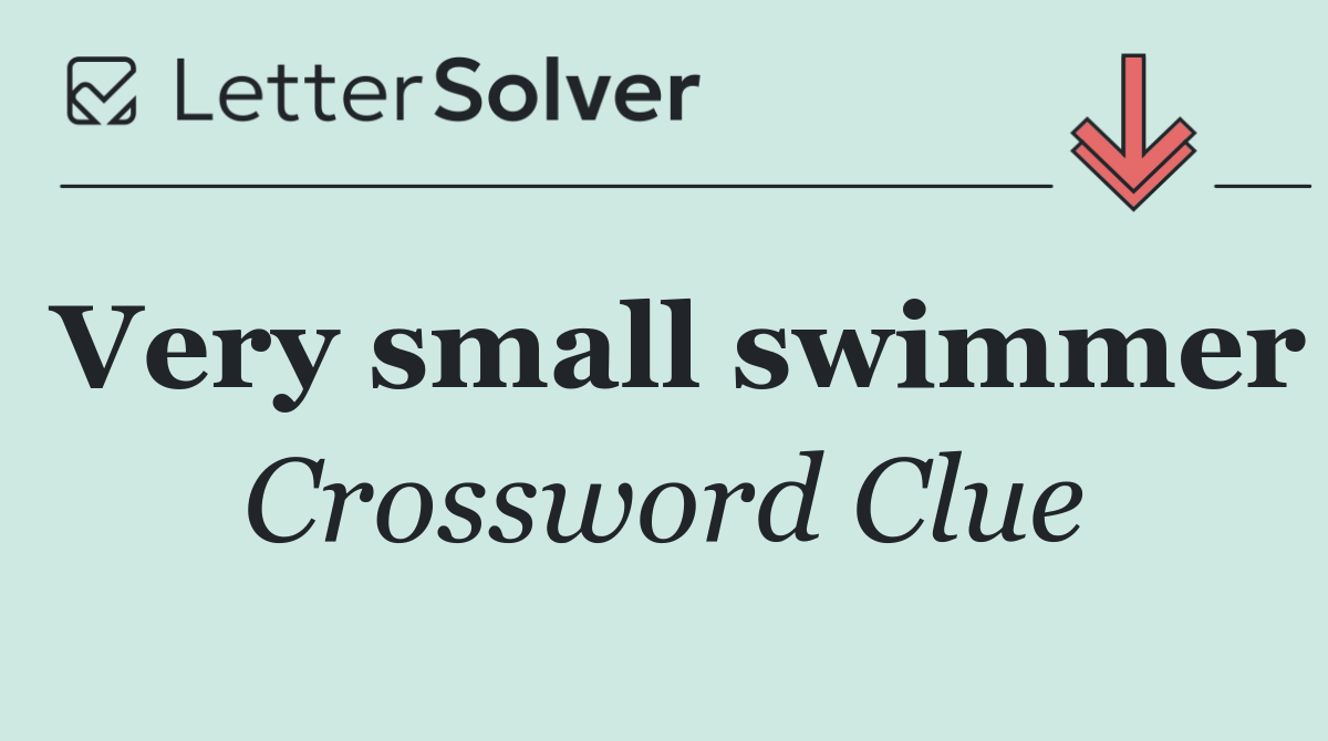 Very small swimmer