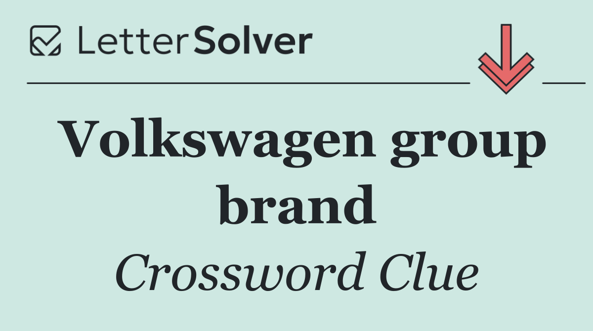 Volkswagen group brand