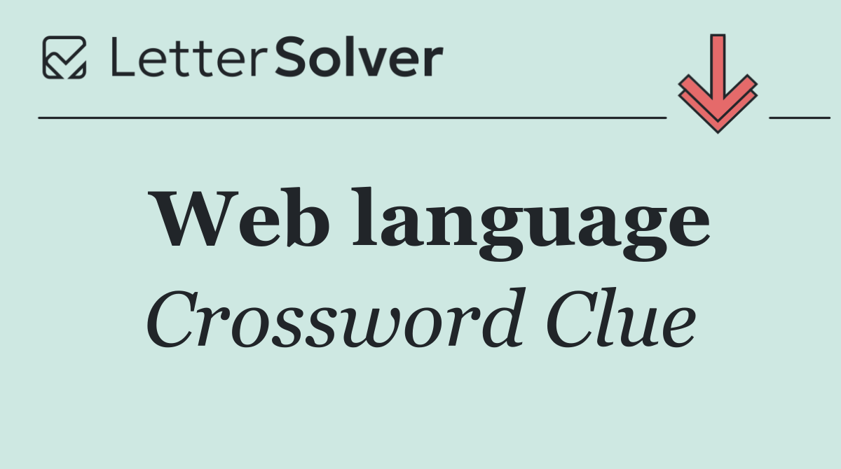 Web language