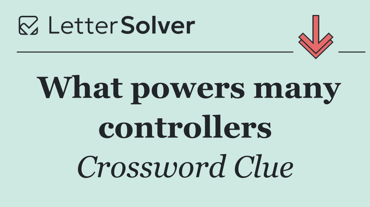 What powers many controllers