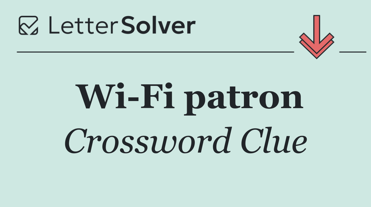 Wi Fi patron