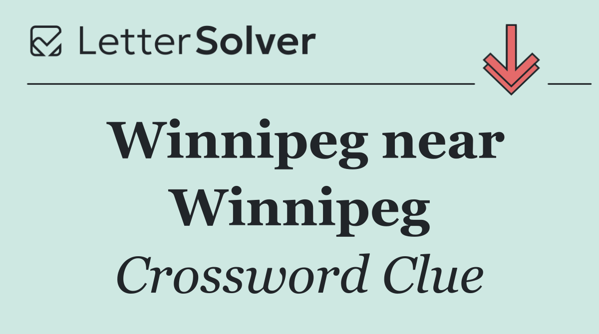 Winnipeg near Winnipeg