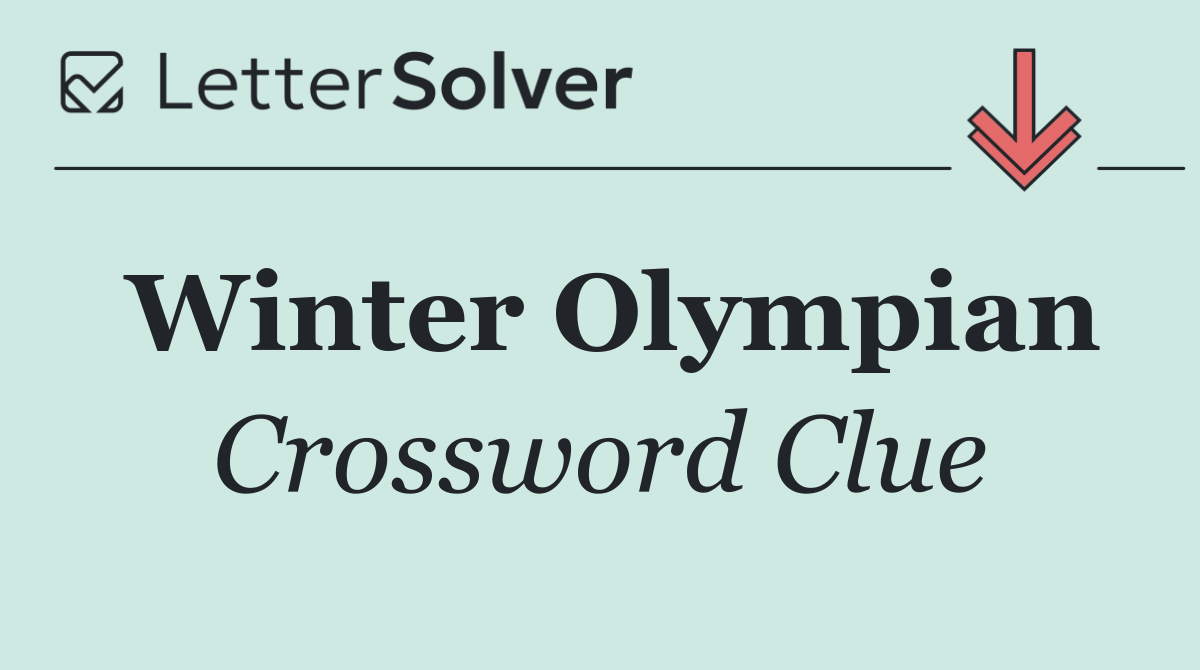 Winter Olympian