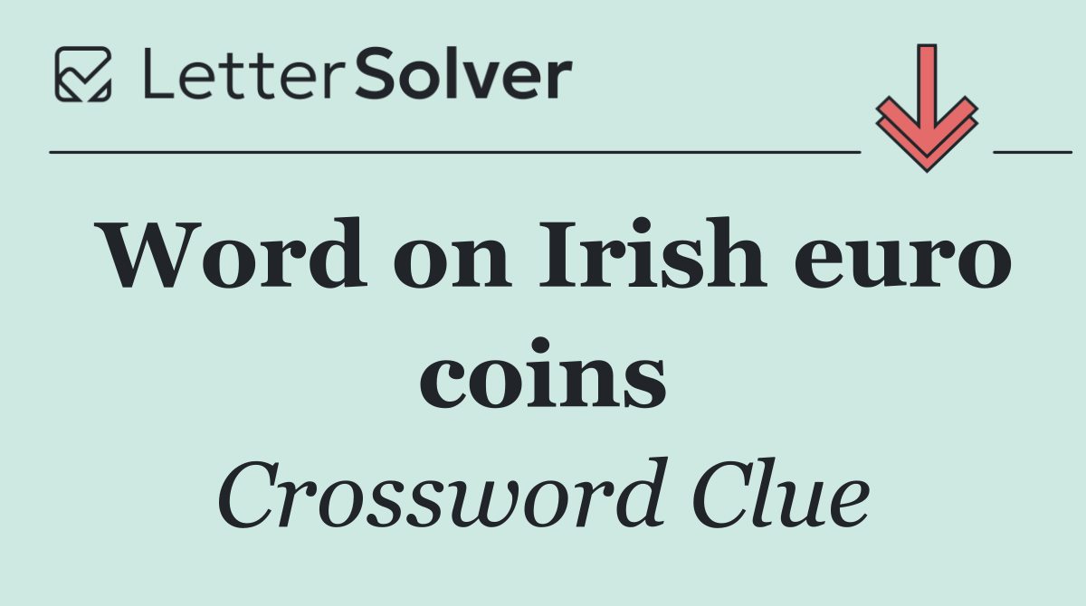 Word on Irish euro coins