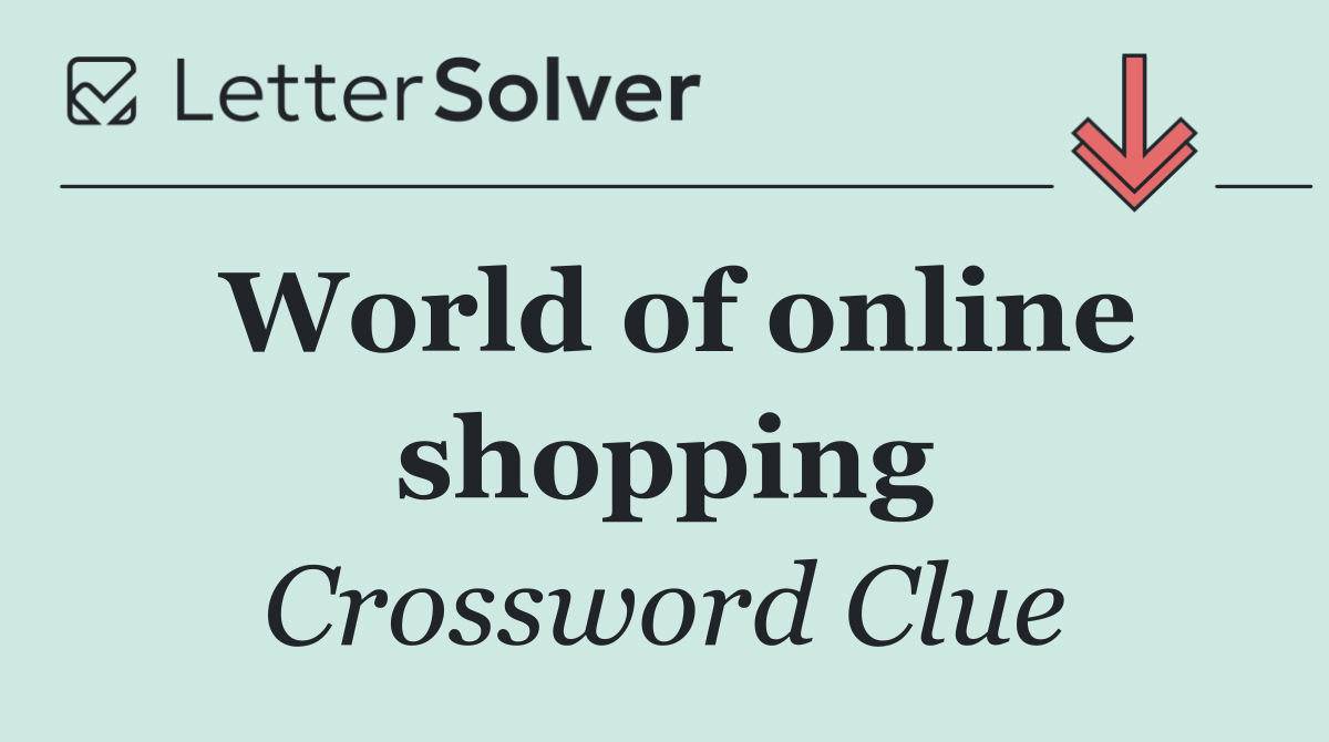 World of online shopping