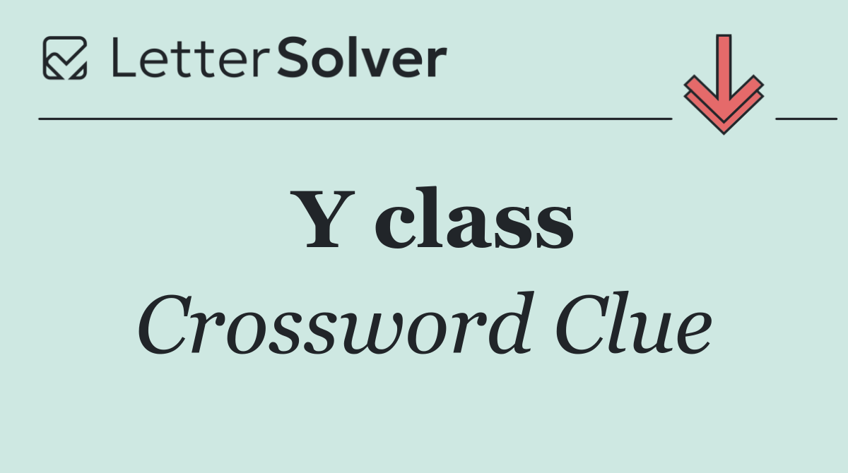 Y class