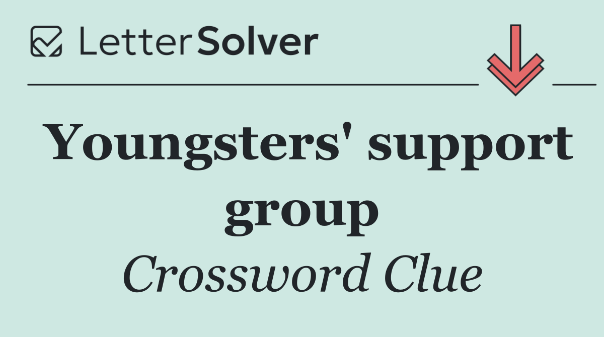 Youngsters' support group