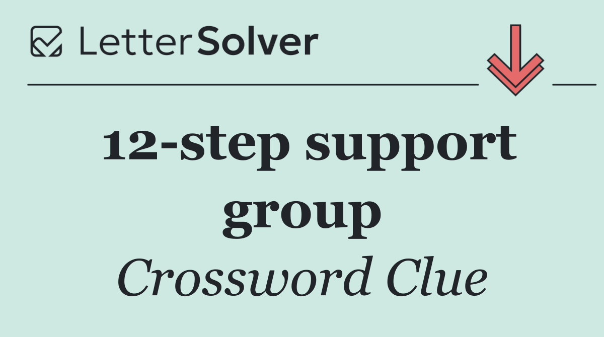 12 step support group