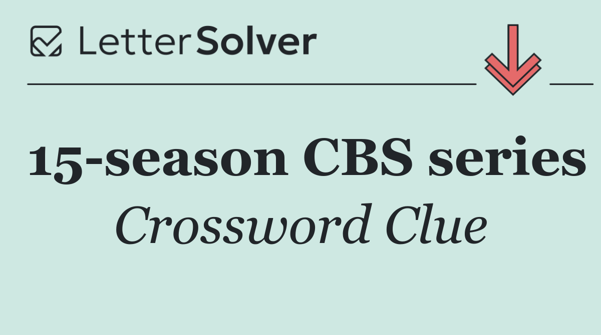 15 season CBS series