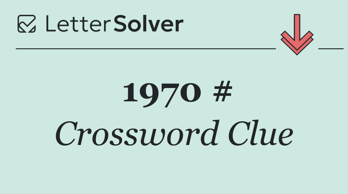 1970 #
