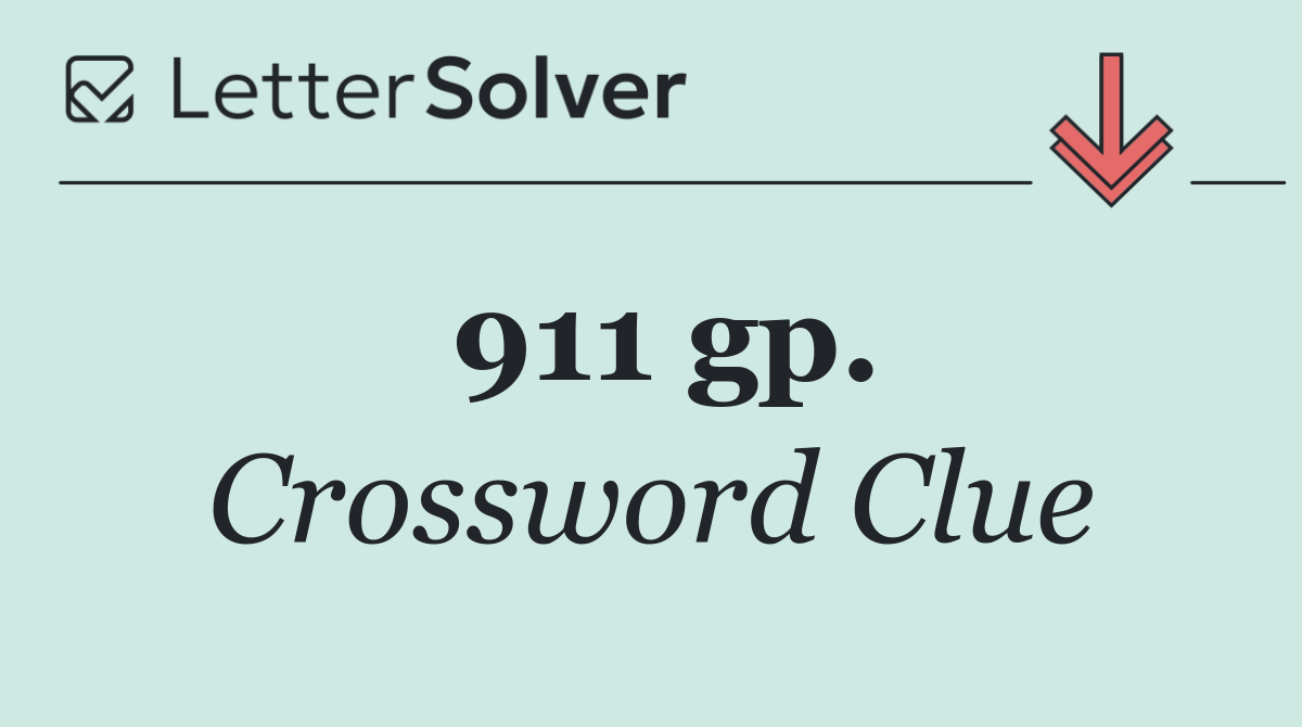 911 gp.