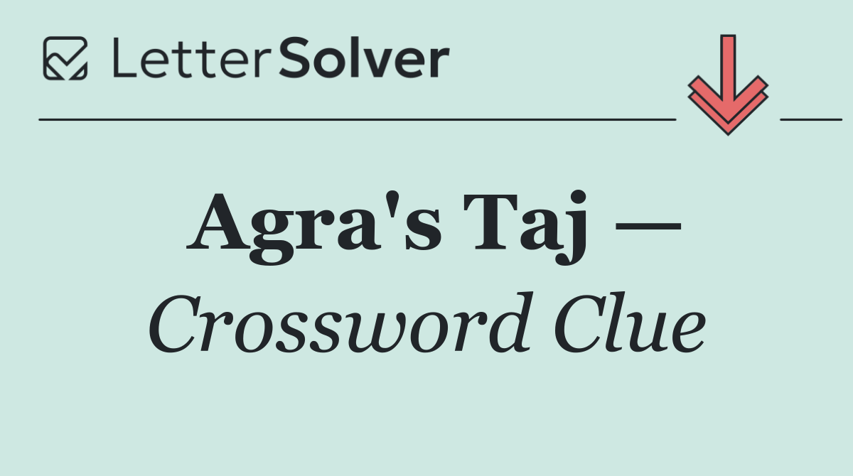 Agra's Taj —