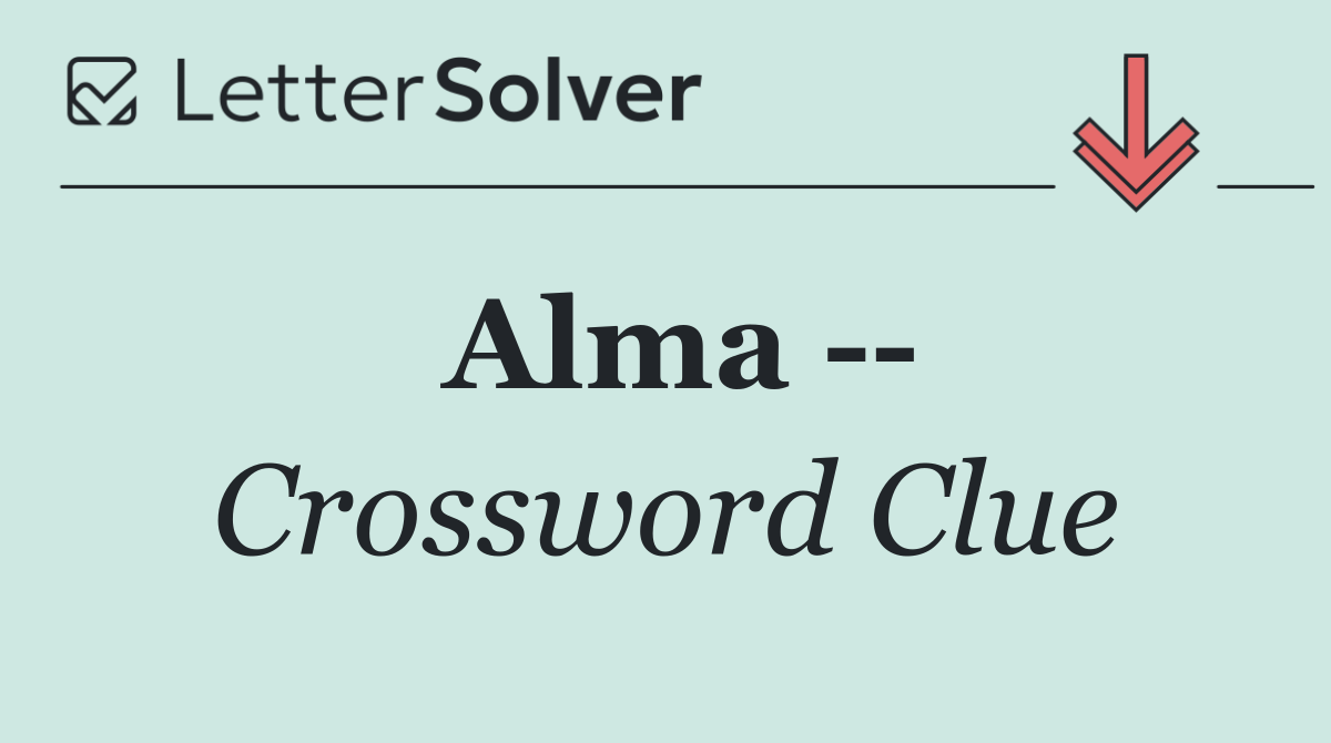 Alma   