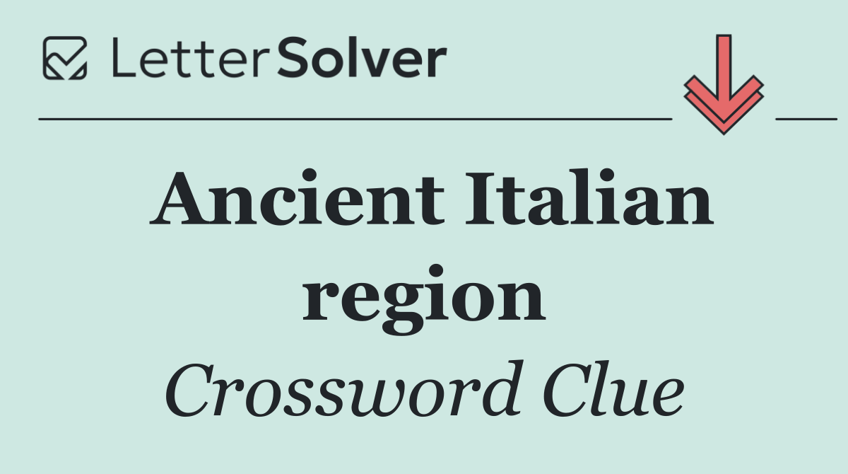 Ancient Italian region