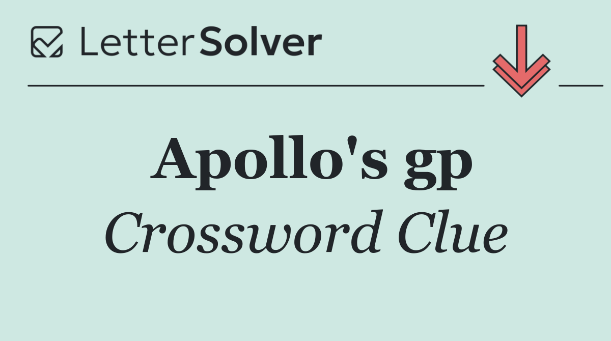 Apollo's gp