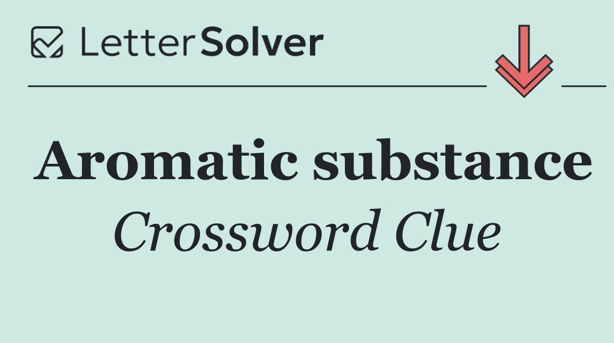 Aromatic substance
