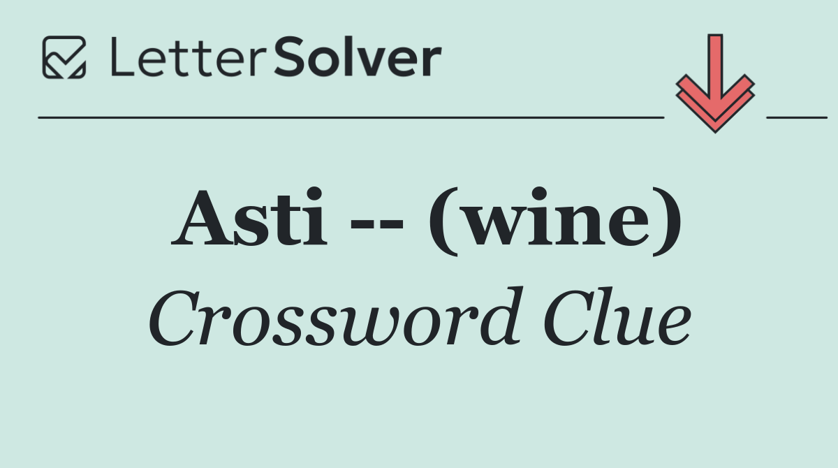 Asti    (wine)