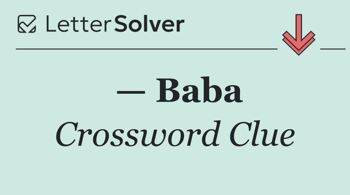 — Baba