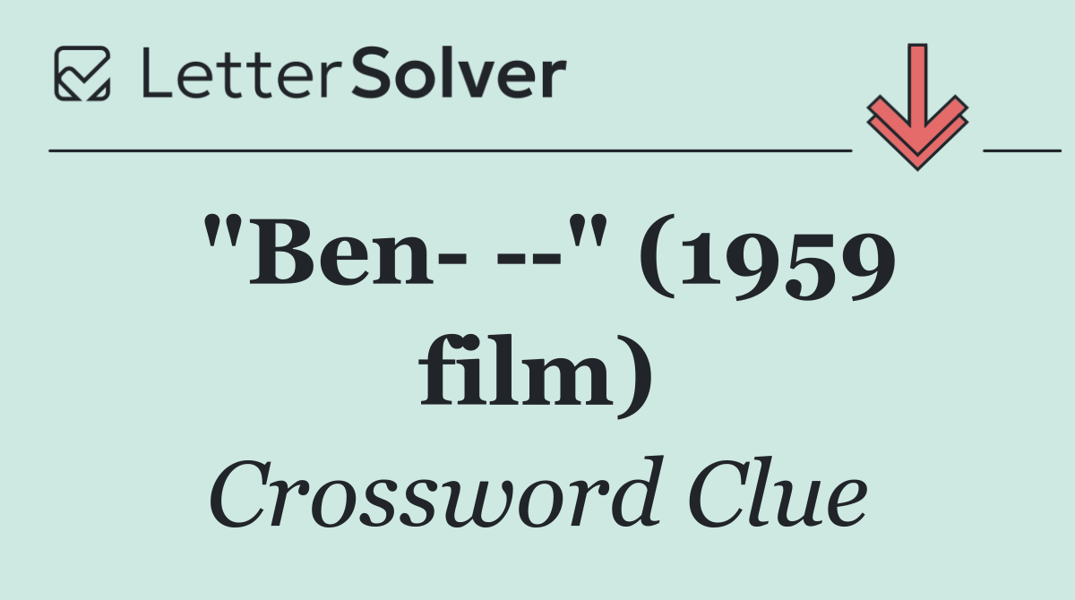 "Ben    " (1959 film)