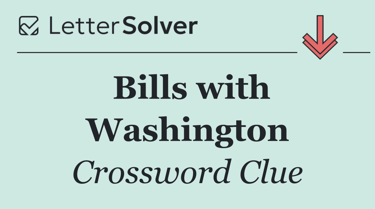 Bills with Washington